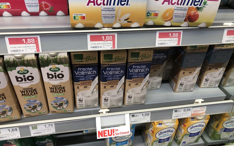 Dairy products at German grocery stores could cost more soon, as the German Trade Association warns of rising prices for everyday goods and groceries amid rising energy prices driven by Russia’s war on Ukraine.