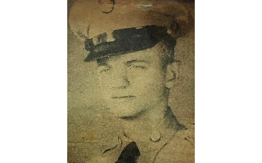 Korean War veteran Army Pfc. Louis N. Crosby.