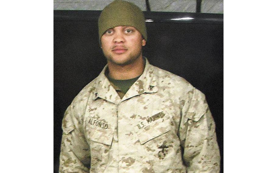 Marine veteran Joseph Alfonso.