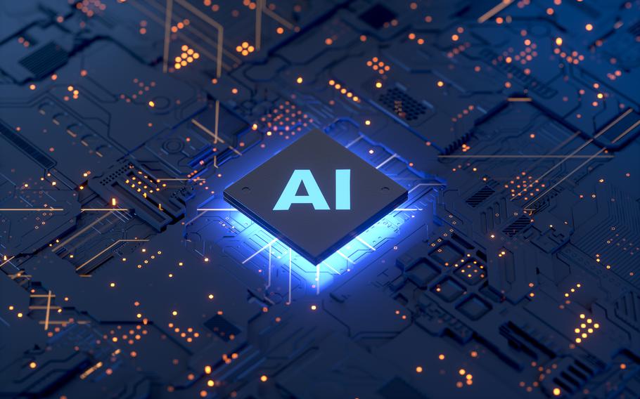 A conceptual rendering for AI.