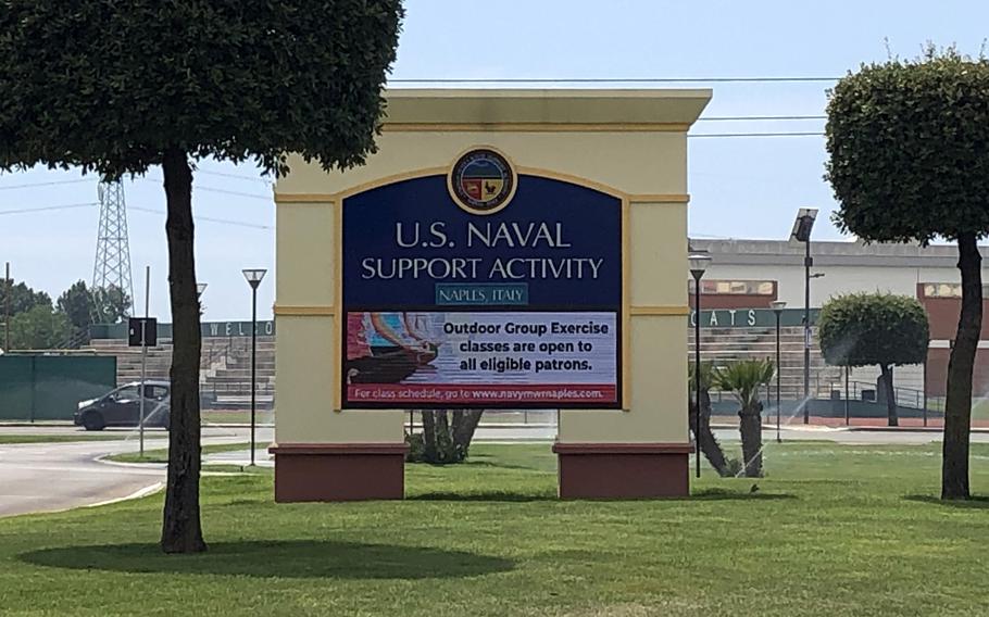 An active-duty sailor who triggered a two-hour lockdown at Naval Support Activity Naples last year by firing an airsoft gun on base is being discharged from the Navy, a spokesman said May 17, 2022.