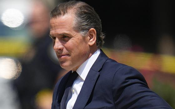 FILE - President Joe Biden's son Hunter Biden leaves after a court appearance, Wednesday, July 26, 2023, in Wilmington, Del. Attorney General Merrick Garland announced Friday, Aug. 11, he has appointed a special counsel in the Hunter Biden probe, deepening the investigation of the president's son ahead of the 2024 election. (AP Photo/Julio Cortez, File)