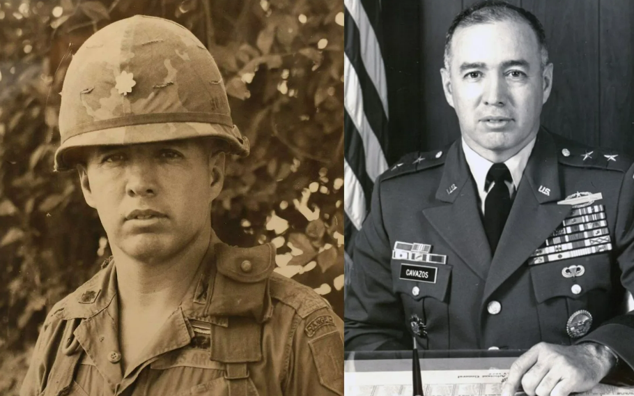 Gen. Richard Cavazos, the Army’s first Hispanic four-star general, served 33 years in the Army and was selected to have Fort Hood, Texas, renamed in his honor.