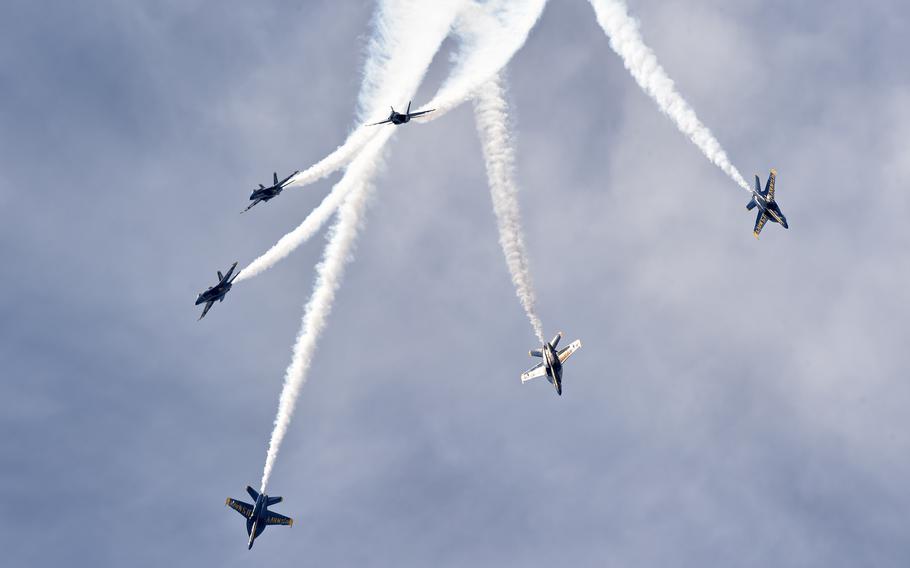 The U.S. Navy Blue Angels will return to the New Orleans Air Show Saturday and Sunday, March 23-24, 2024.