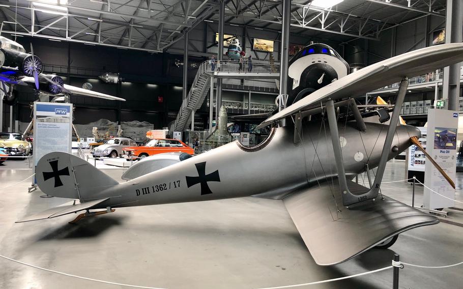 The Pfalz DIII fighter used by the German flying corps during World War I was built in a factory that existed on the site of the current technical museum near Speyer, Germany. 