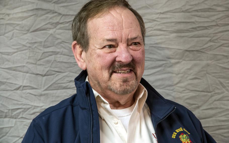 Vietnam veteran A.B. Grantham is interviewed at Stars and Stripes’ office in Washington, D.C., in January 2018.