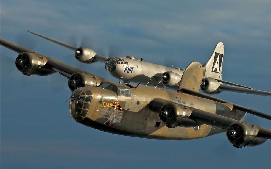 The AirPower History Tour features a number of historic aircraft, including the B-29 Superfortress “Fifi,” the B-24 Liberator “ Diamond Lil.”