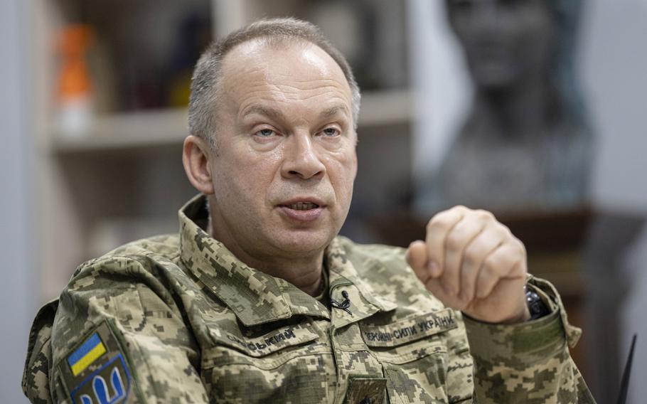 Army chief Oleksandr Syrskyi was appointed by President Volodymyr Zelenskyy chose to succeed Valeriy Zaluzhnyi.