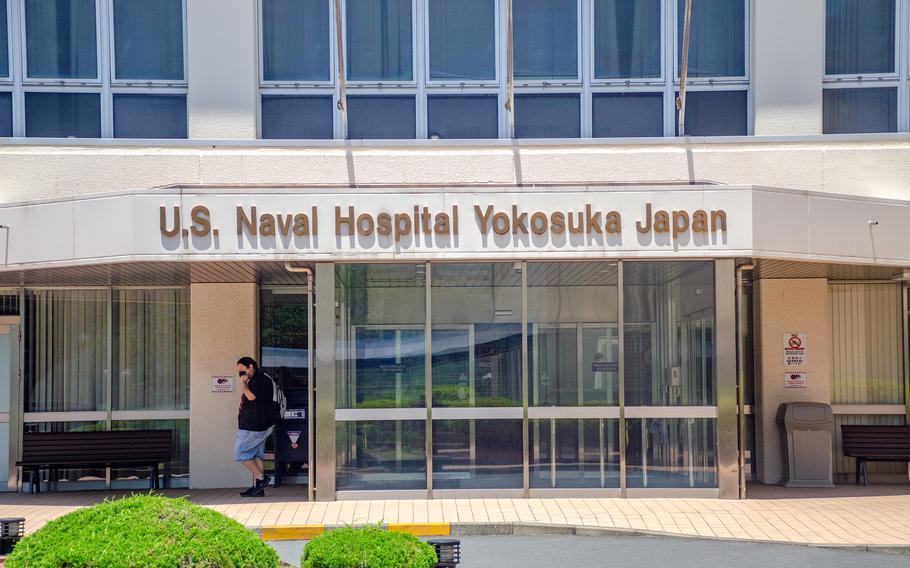 U.S. Naval Hospital Yokosuka, pictured here in June 2023, serves patients at Yoksuka Naval Base, Japan.