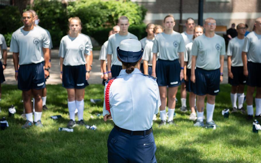 Coast Guard Academy 291 new cadets for start of Swab Summer