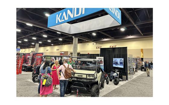 Kandi America at Mid-States Rendezvous Trade Show.