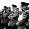 Adolf Hitler with Generals Walter Heitz and Günther von Kluge, touring the front lines of France during the German invasion of France, March 1940.