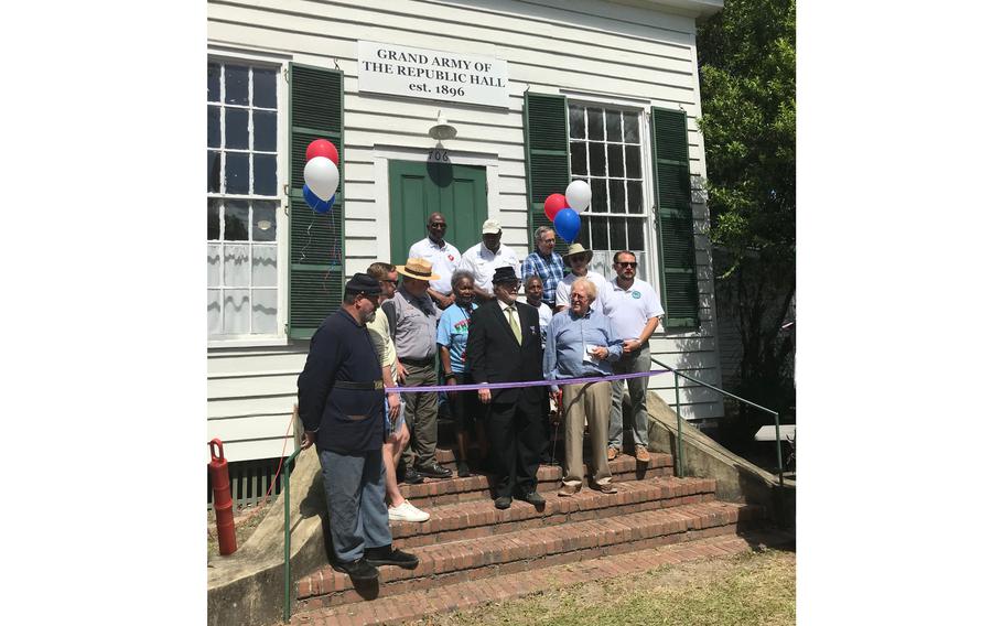 Beaufort’s 126-year-old Grand Army of the Republic Hall — a nationally recognized building and one of two GAR halls built by Black Civil War veterans still standing in the country — is no longer sinking, thanks to a $125,000 restoration ensuring the gathering spot with deep roots in the community will remain upright.