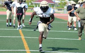 Senior Joshua Canion brings continuity to Humphreys' backfield.