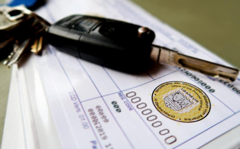 The U.S. Army in Germany will be raising the price of annual vehicle registrations starting May 1, 2022. The cost will increase from $35 to $45.