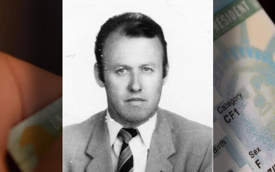 Jugoslav Vidic, pictured in an undated official photo, recently admitted in federal court to living in Ohio for more than 20 years after fraudulently obtaining a U.S. green card by concealing his past as a convicted war criminal from the former Yugoslavia.