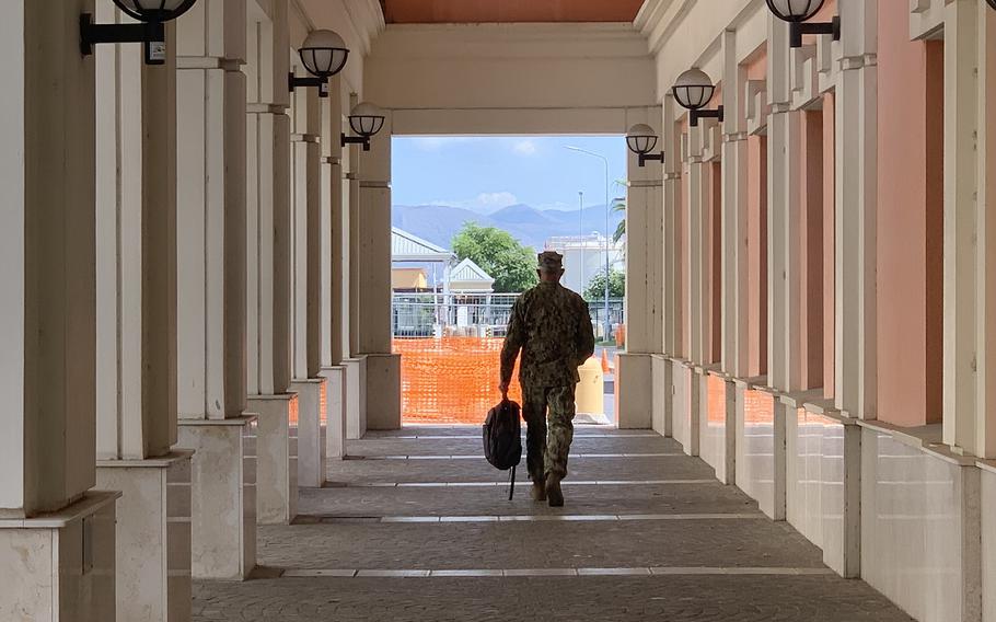 The Navy in Naples recently kicked off "Back to Baseline," a program designed to address grooming, uniform and other military life standards that had become lax due to people adjusting their lives to COVID-19, base officials said.