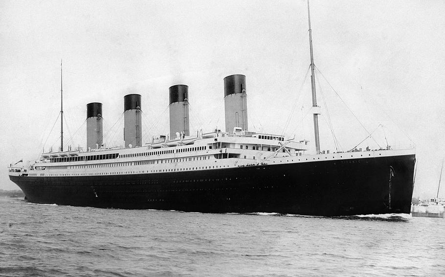 The RMS Titanic, which sank in the North Atlantic on April, 15, 1912. A half-century before James Cameron’s blockbuster premiered in the United States, the Nazi-commissioned “Titanic” took the life of its director — and then thousands more when its ship sank.