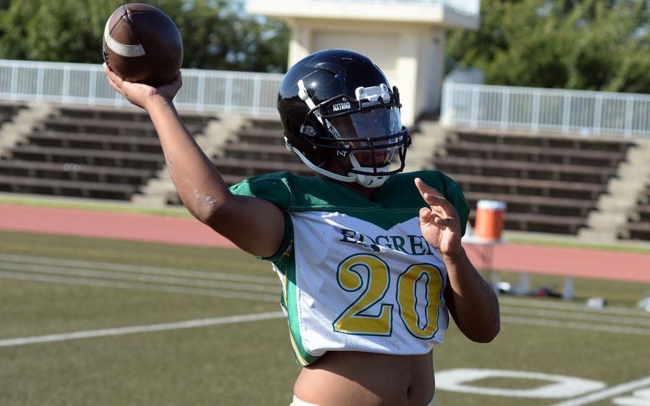 Jayden Botoy will play quarterback.