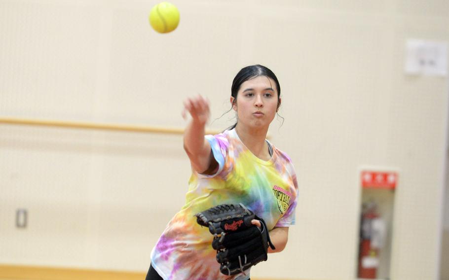 Senior Jessica Griffin returns to a Matthew C. Perry hopeful of taking the next step up from a runner-up Far East Division II softball tournament finish.