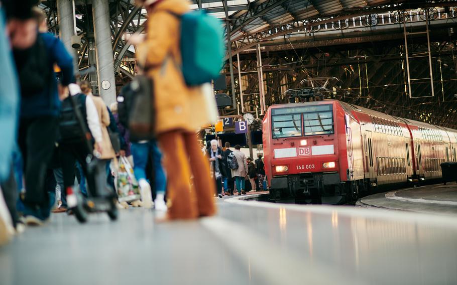 Nationwide train drivers strikes are expected to bring German rail services to a halt Thursday, escalating a monthslong wage dispute with Deutsche Bahn, the national railway service.