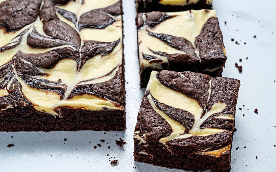 Cheesecake Swirl Brownies. Adding a swirl with your choice of ingredient can add instant flair to a plain homemade or boxed brownie. 
