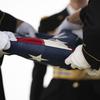 Soldiers from the U.S. Army Band, “Pershing’s Own,” and the 3d U.S. Infantry Regiment (The Old Guard) conduct full military funeral honors with escort for U.S. Army retired Col. Rose Marie Edinger in Section 75 of Arlington National Cemetery, Arlington, Virginia, Tuesday, July 22, 2025.

Edinger entered the U.S. Army Nurse Corps in June 1976 and served for 35 years, ending with her assignment as Chief Nurse of Critical Care at Walter Reed Army Medical Center. She saw action while assigned to the 47th Combat Support Hospital during the Persian Gulf War in 1991. Her military awards include the Legion of Merit w/ 1 OLC and the Bronze Star.

Edinger’s husband, U.S. Army retired Lt. Col. Timothy Edinger, received the U.S. flag from her funeral service. They were married for 42 years.

(U.S. Army photo by Elizabeth Fraser / Arlington National Cemetery / released)