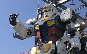 The RX-78F00 Gundam exhibit at Yamashita Pier in Yokohama closed March 31, 2024.