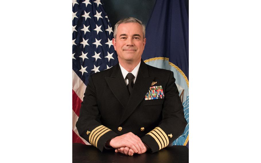 U.S. Naval Academy Command Chaplain Capt. Richard Bonnette, a 29-year veteran.