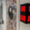 An On Air light is seen at an AFN station.