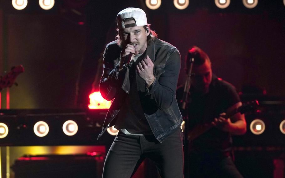 Morgan Wallen, shown performing “You Proof” at the 2022 CMA Awards on Nov. 9 in Nashville, also seems critic-proof.