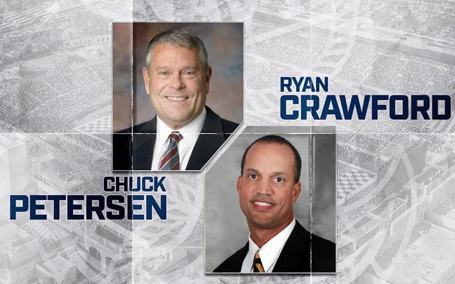 Chuck Petersen, who played an integral role in Air Force football’s glory years during the tenure of former head coach Fisher DeBerry, was hired as an offensive assistant. Ryan Crawford comes aboard as a defensive assistant.