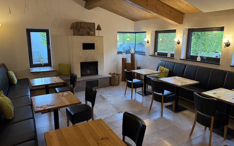 The interior of the Pfeifertal restaurant.