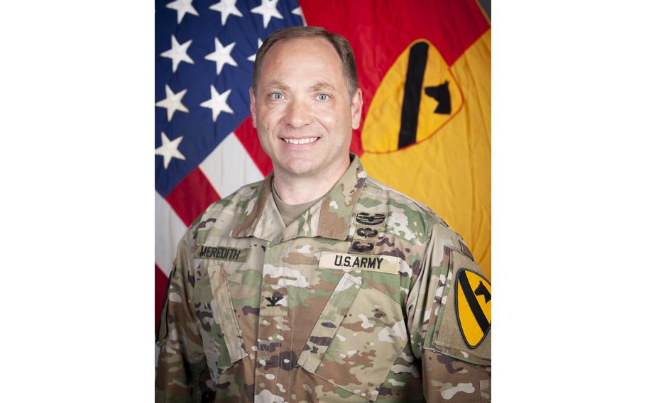 Army Col. Jon Meredith, who was fired last year from command of a brigade at Fort Hood, Texas, will face a court-martial for charges of abusive sexual contact, base officials said. 