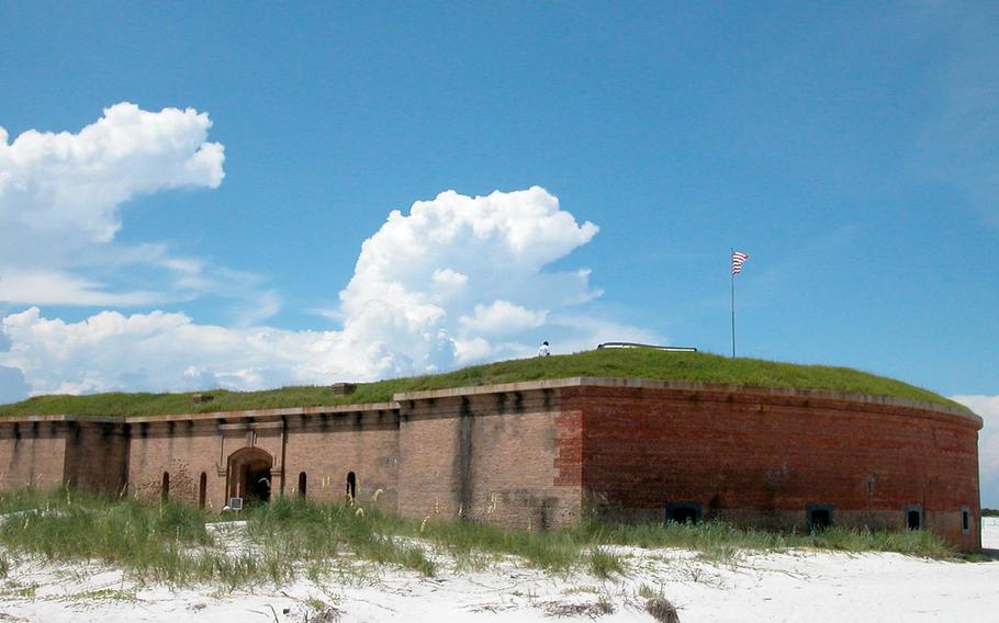Fort Massachusetts is located along Ship Island’s northwestern shore near a boat pier, and was in use by the United States Army until 1903 before it became a tourist attraction.