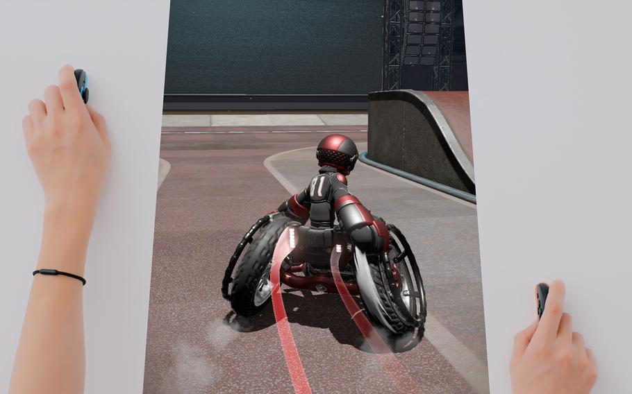 Drag x Drive uses the Switch 2’s new mouse capability to control athletes in wheelchairs. 