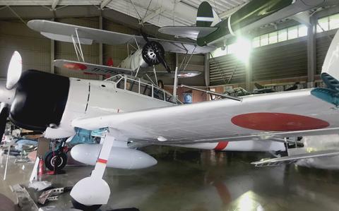 星と線-8月に日本博物館に展示された珍しいゼロファイター