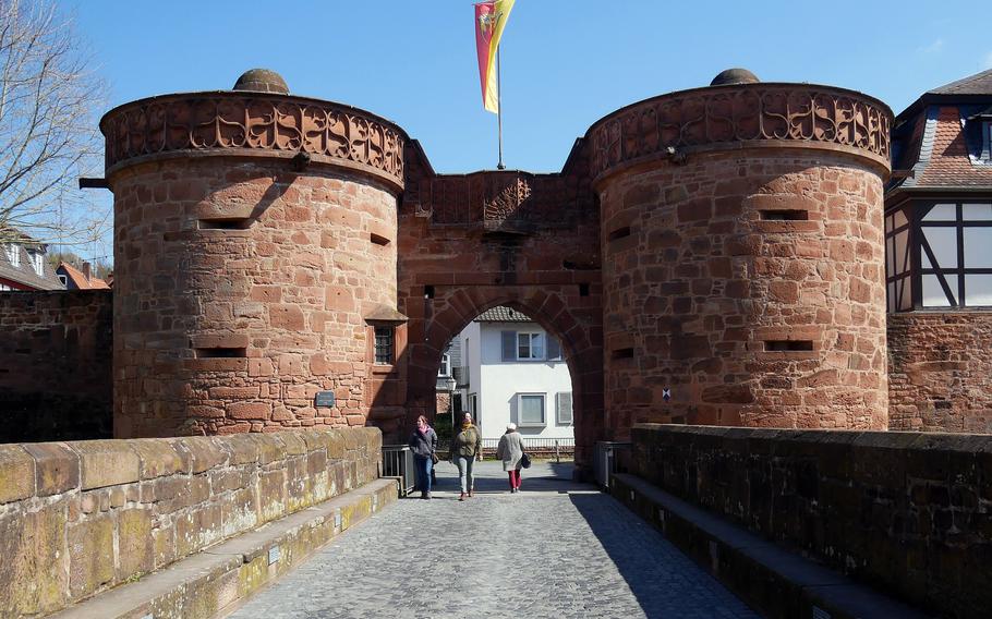 The Jerusalem Gate in Buedingen, Germany. When other city gates were torn down in the 19th century, residents protested and saved the city’s western gate. Its name supposedly comes from a pilgrimage of one of the local princes to Jerusalem.