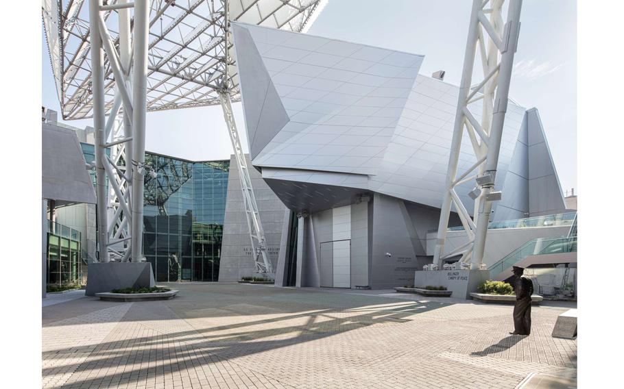 The Liberation Pavilion at the National World War II Museum in New Orleans.