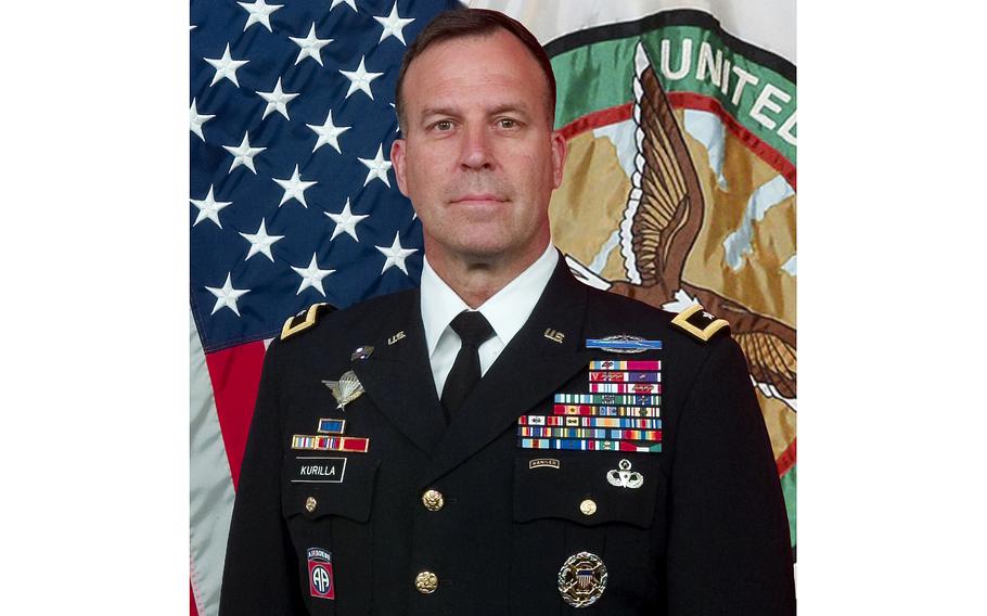 Army Gen. Erik Kurilla, commander of the US Central Command.