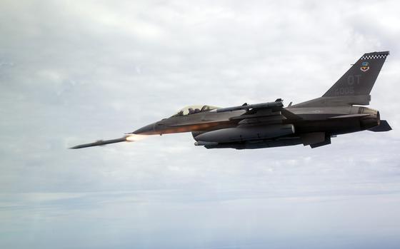 An F-16C Fighting Falcon