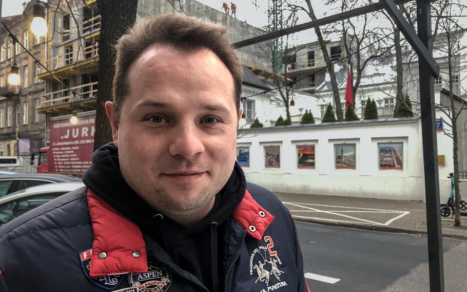 "We have one crazy man … and he sits in the bunkers," said Polish entrepreneur Max Mrozowski, referring to Russian President Vladimir Putin. "He's killing people, slaughtering children in Ukraine." 