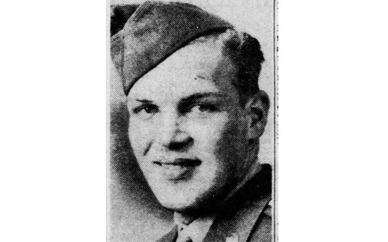 Army Air Forces Tech. Sgt. Paul F. Eshelman Jr. was the radio operator on one of the 51 bombers that never returned from a raid Aug. 1, 1943, during Operation Tidal Wave, a mission to destroy Axis oil fields and refineries at Ploiesti, Romania.