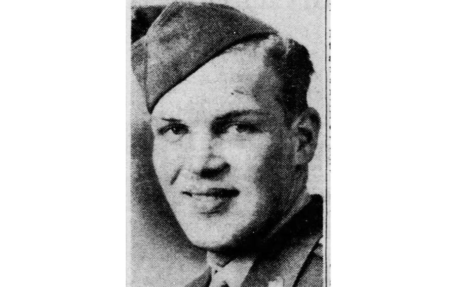 Army Air Forces Tech. Sgt. Paul F. Eshelman Jr. was the radio operator on one of the 51 bombers that never returned from a raid Aug. 1, 1943, during Operation Tidal Wave, a mission to destroy Axis oil fields and refineries at Ploiesti, Romania.