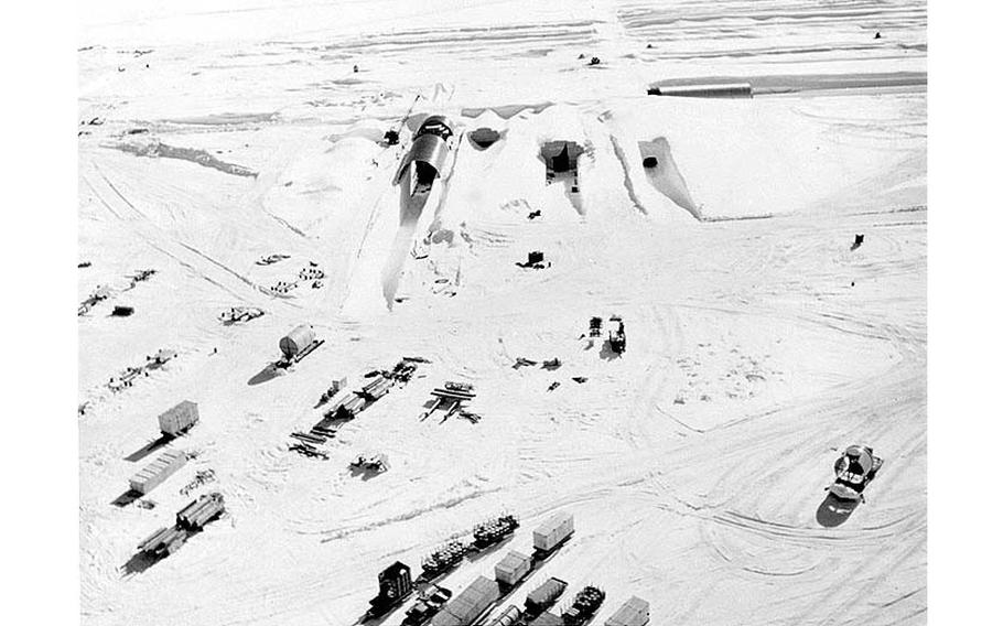 The PM-2A portable nuclear reactor at Camp Century.