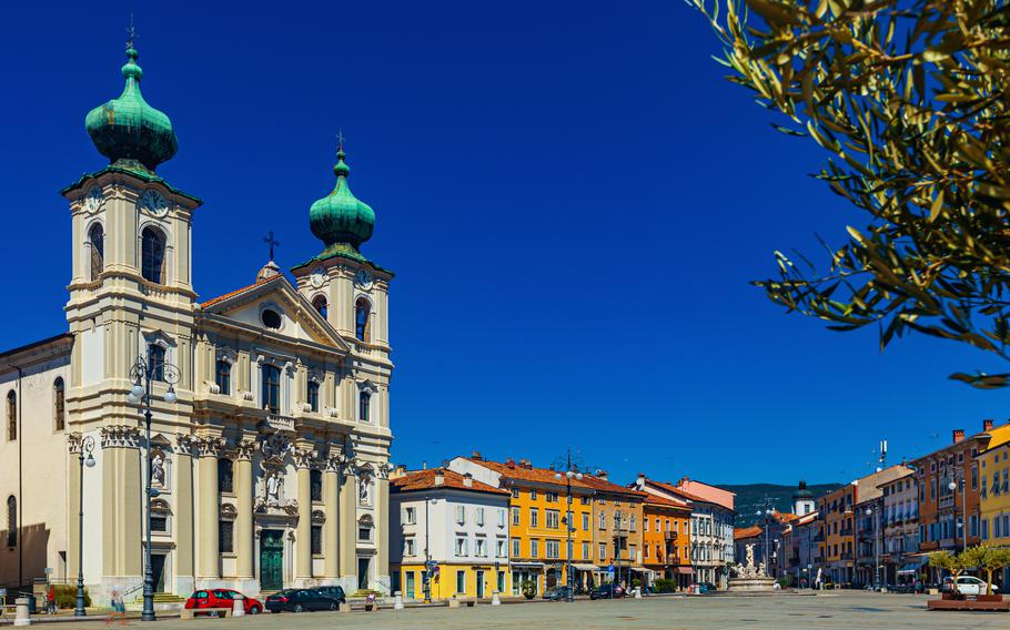 Gorizia, Italy — and its baroque Church of St. Ignatius on Piazza della Vittoria — is, with next-door Nova Gorica in Slovenia, designated as European Capitals of Culture in 2025.
