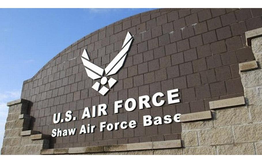 Authorities are investigating a Friday, Dec. 23, 2022, shooting after an airman at Shaw Air Force Base shot and injured a person attempting to “illegally” enter the base, an official statement on the base’s website said. 