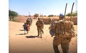 Danish military personnel are seen in a March 2021 post describing a peacekeeping mission in Mali.