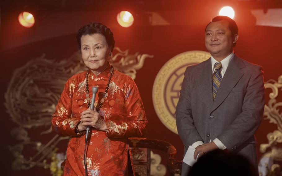 Kieu Chinh as the Major’s Mother in “The Sympathizer.” Chinh was older than Duyen when she left Vietnam at the fall of Saigon in 1975.