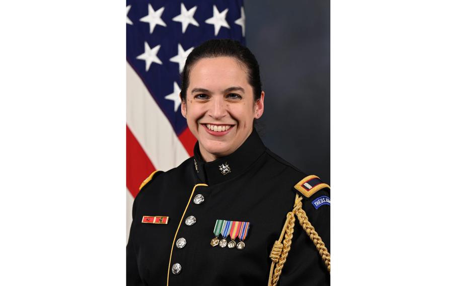 As Officer in Charge of the U.S. Army Chorus, Bonnie Alger is responsible for knowing the health and welfare of all the soldiers and their families within the group and assisting the unit’s supply team with their monthly inventories.